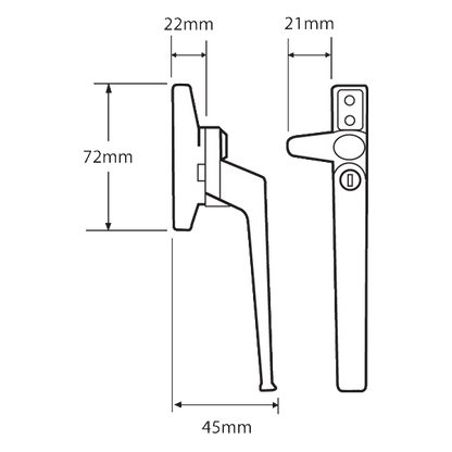 AVOCET Cockspur Handle