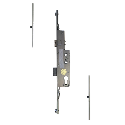 AVOCET Lever Operated Latch & Deadbolt Twin Spindle - 4 Roller