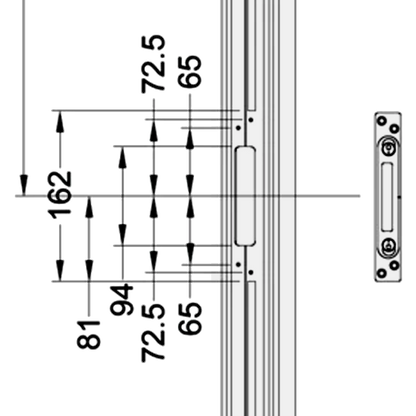 Avocet Affinity Composite Double Hook Locking Point Keep