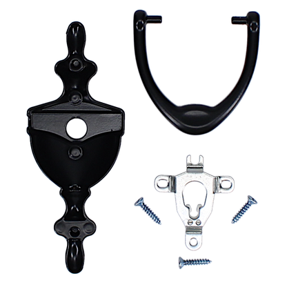 AVOCET Affinity Traditional Victorian Urn Door Knocker With Cut For Viewer