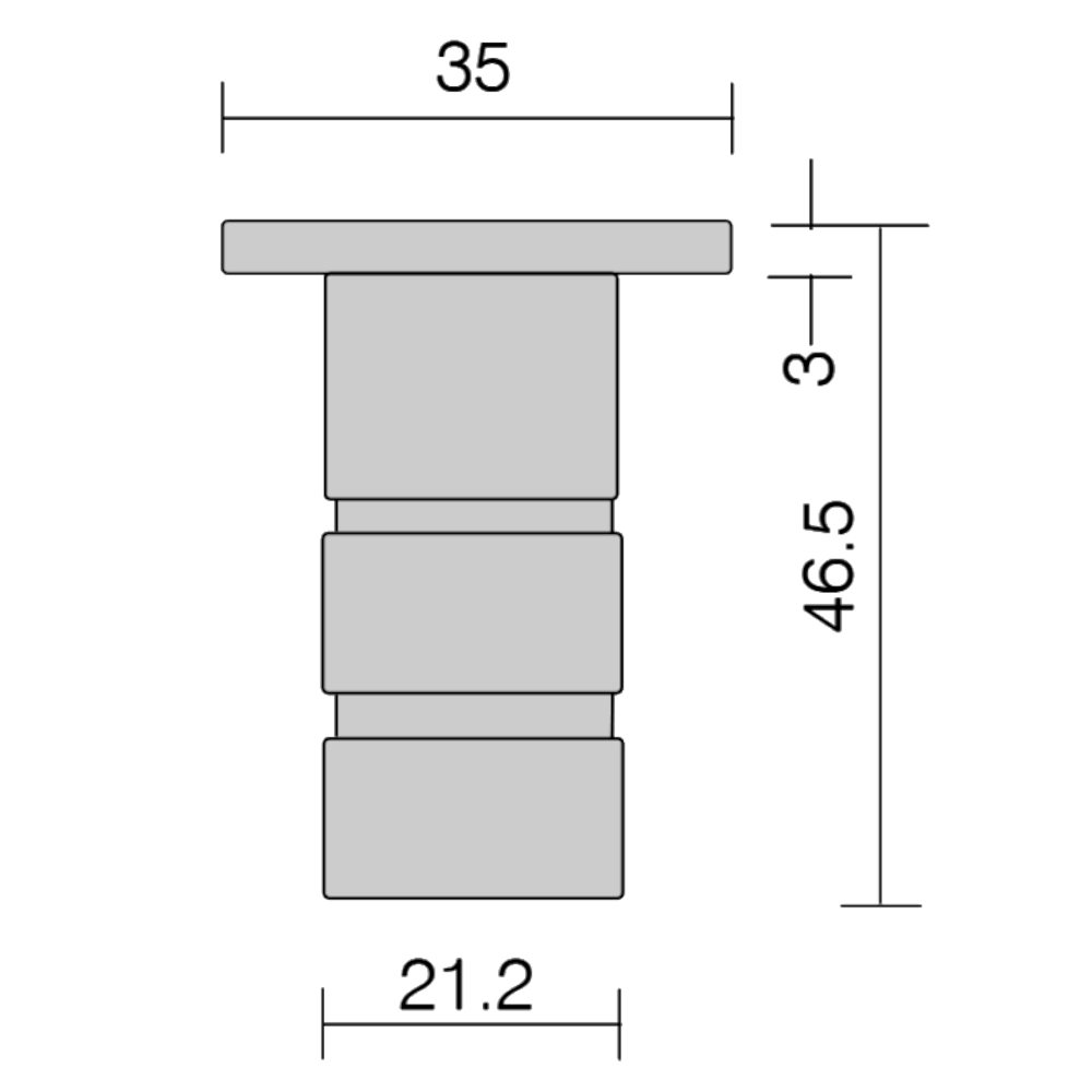 AXIM FB-62-035 Spring Loaded Socket Keep For Flushbolt