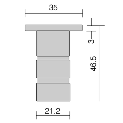 AXIM FB-62-035 Spring Loaded Socket Keep For Flushbolt