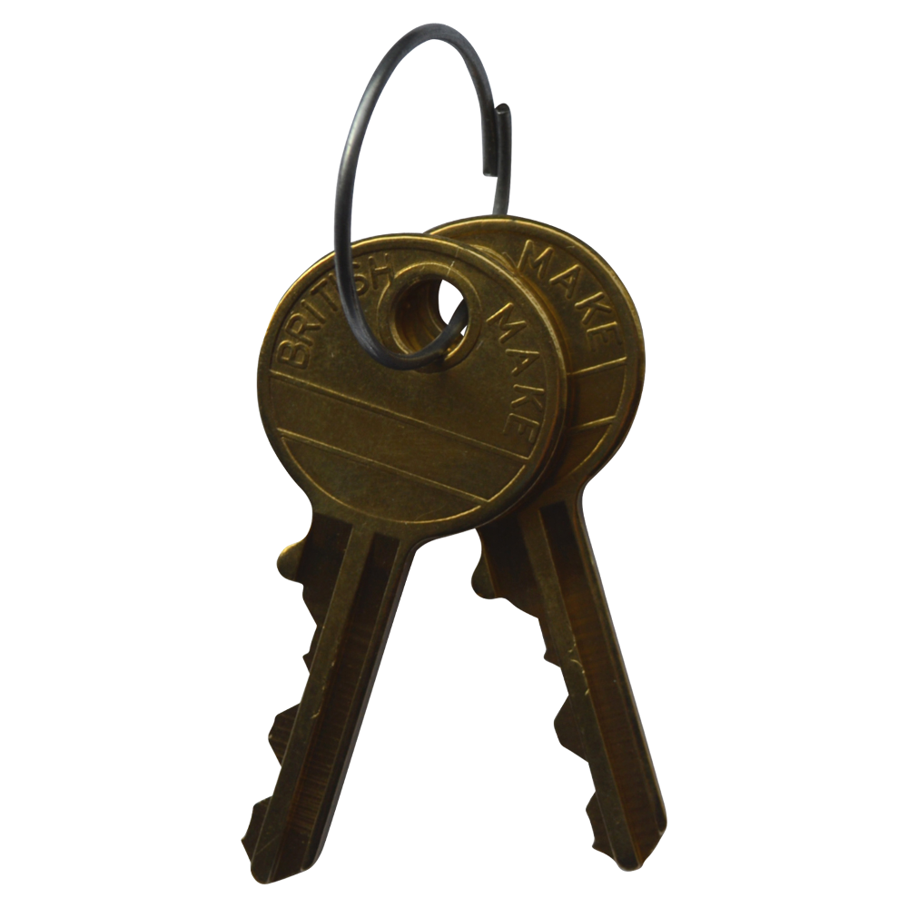 B&G STA-LOCK C Series Brass Open Shackle Padlock - Steel Shackle