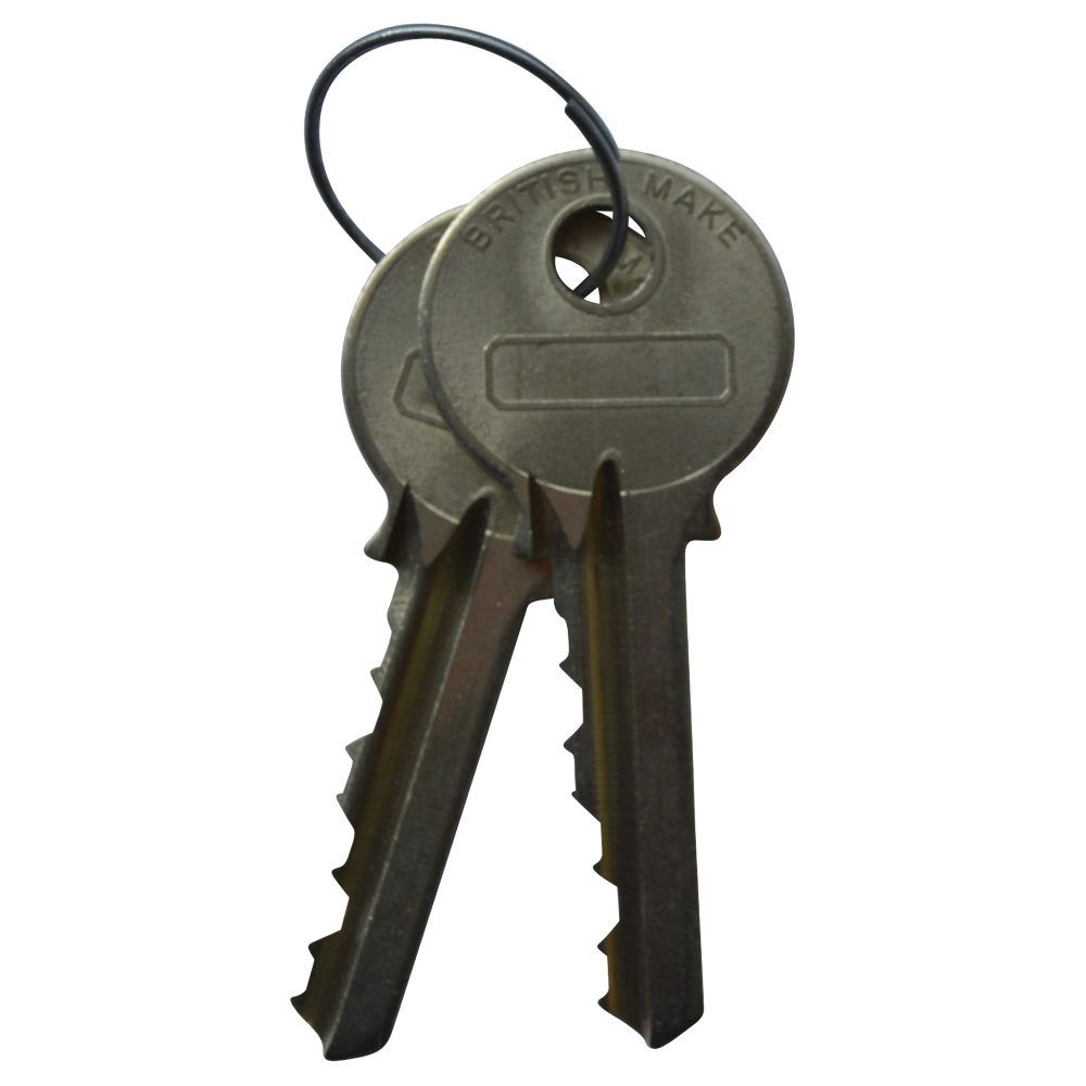 B&G STA-LOCK C Series Brass Open Shackle Padlock - Steel Shackle