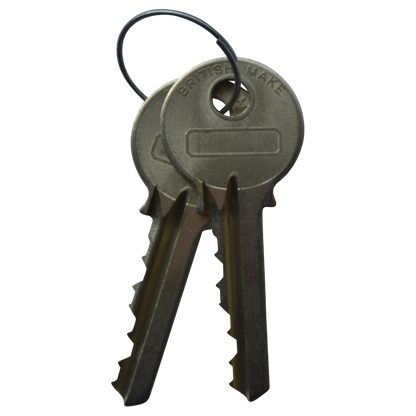 B&G STA-LOCK C Series Brass Open Shackle Padlock - Steel Shackle