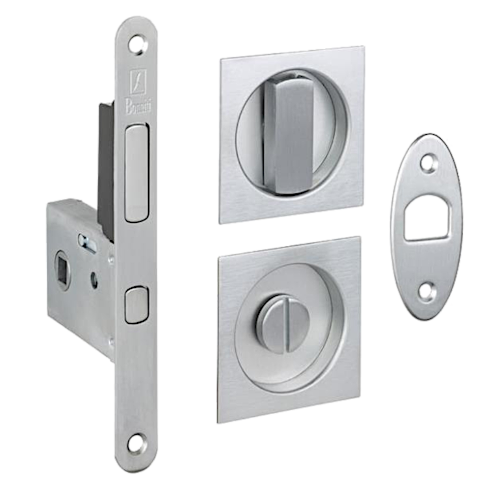 BONAITI SERRATURE Easy Kit Square With G500T To Suit WC Sliding Door