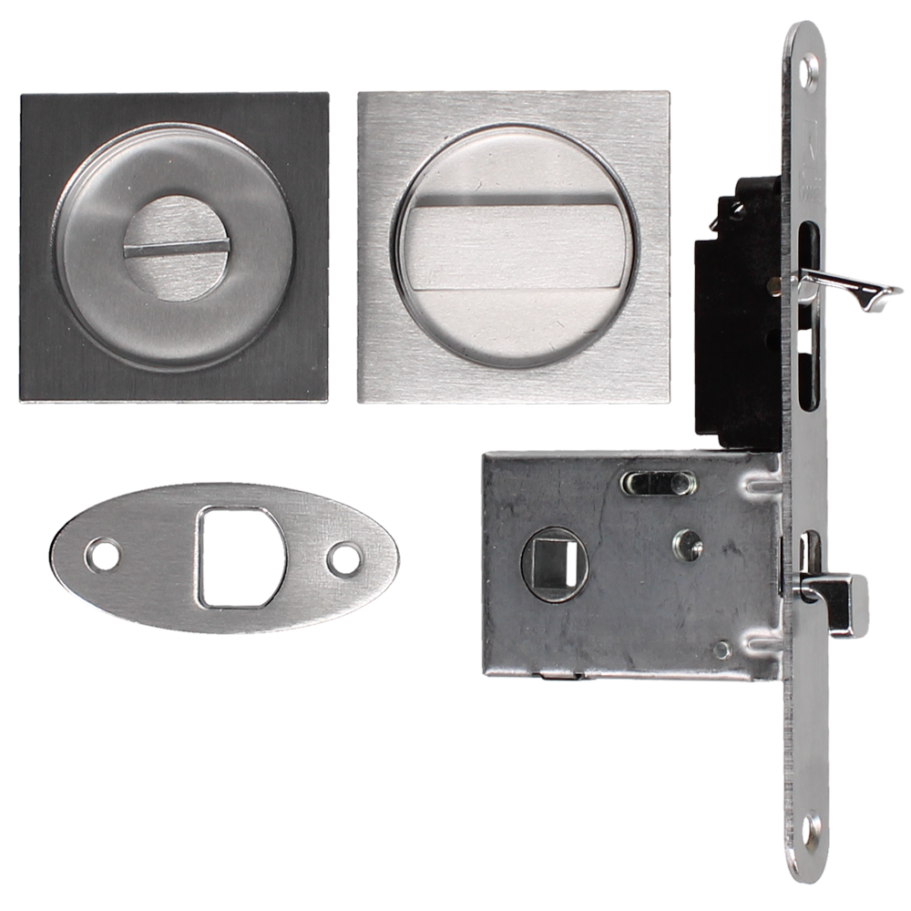 BONAITI SERRATURE Easy Kit Square With G500T To Suit WC Sliding Door