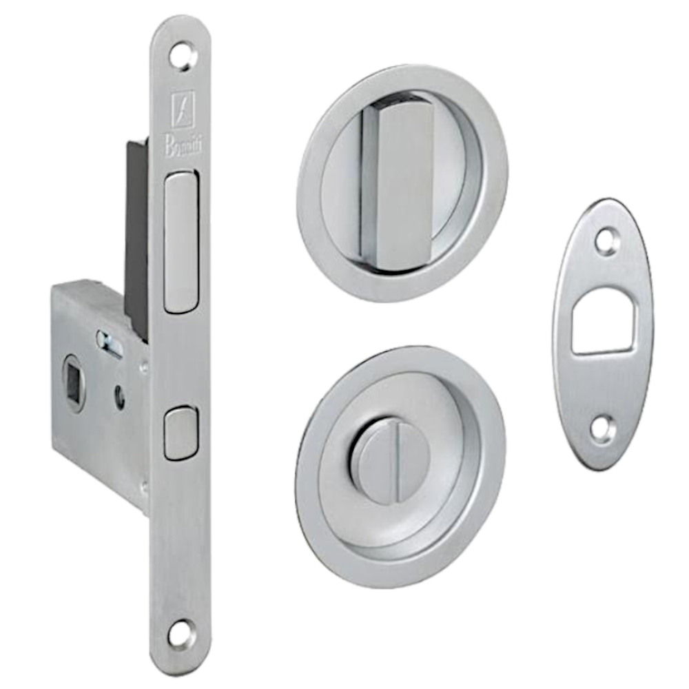 BONAITI SERRATURE Easy Kit Round With G500T To Suit WC Sliding Door