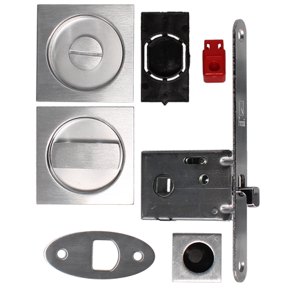 BONAITI SERRATURE Easy Kit Square With G500 To Suit WC Sliding Door