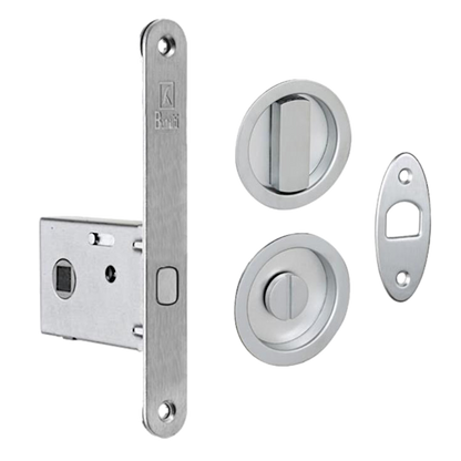 BONAITI SERRATURE Easy Kit Round With G500 To Suit WC Sliding Door