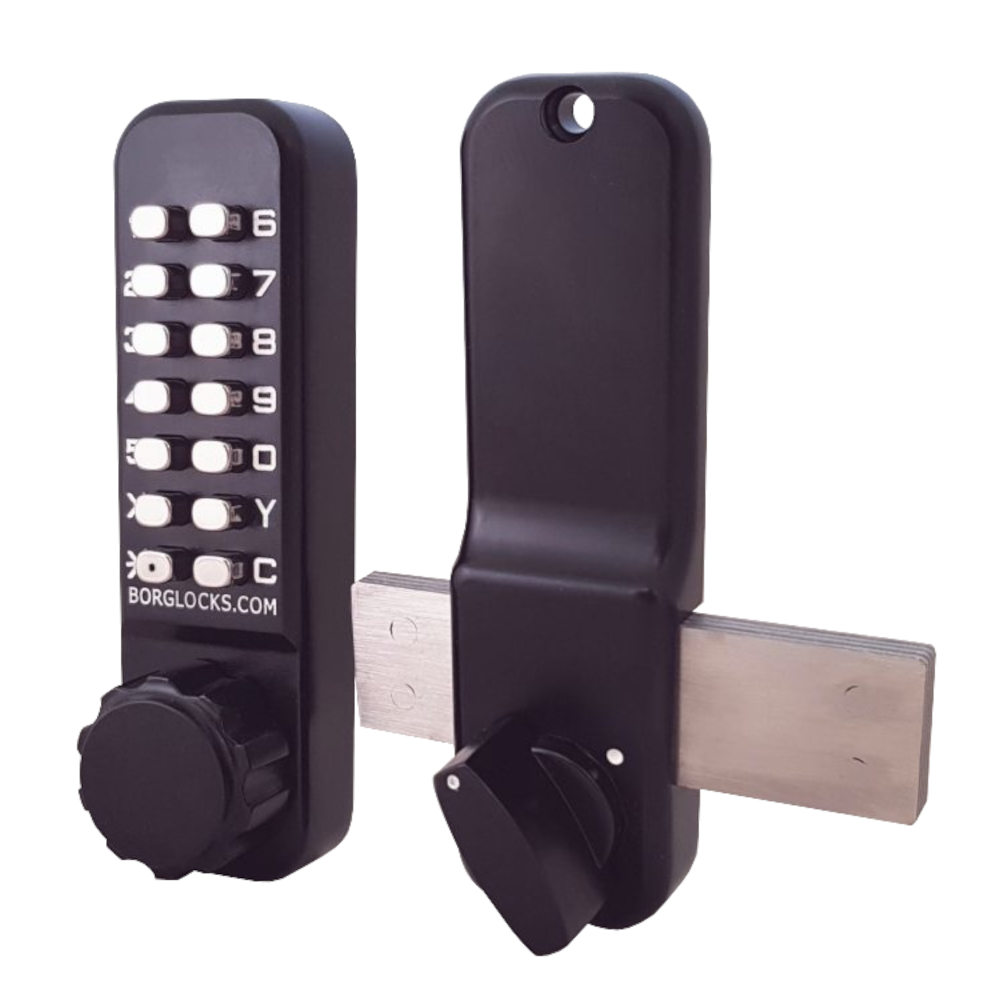 BORG LOCKS BL2605 ECP Marine Grade Pro Digital Rim Deadbolt Lock