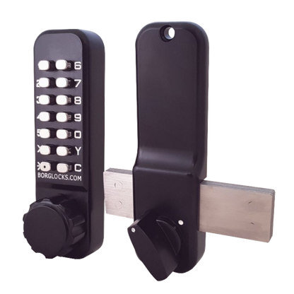 BORG LOCKS BL2605 ECP Marine Grade Pro Digital Rim Deadbolt Lock