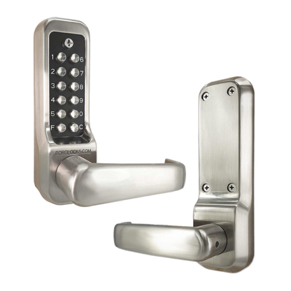 BORG BL7000 SS ECP Heavy Duty Easicode Pro Digital Lock With Lever Handle And No Latch