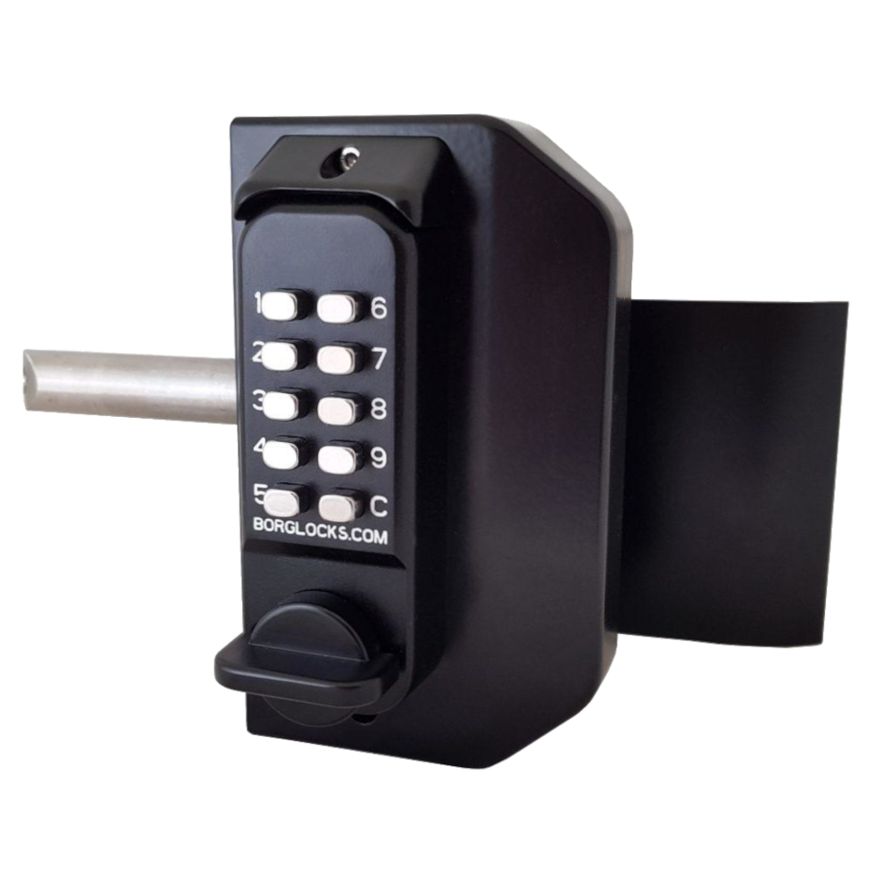 BORG LOCKS BL3080 MG Pro ECP Easicode Mini Gate Lock Knob Operated Keypad With Inside Handed Pad