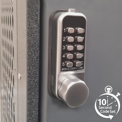 BORG LOCKS BL1506 Vertical Mini Cabinet Lock Easicode Pro c/w Cam