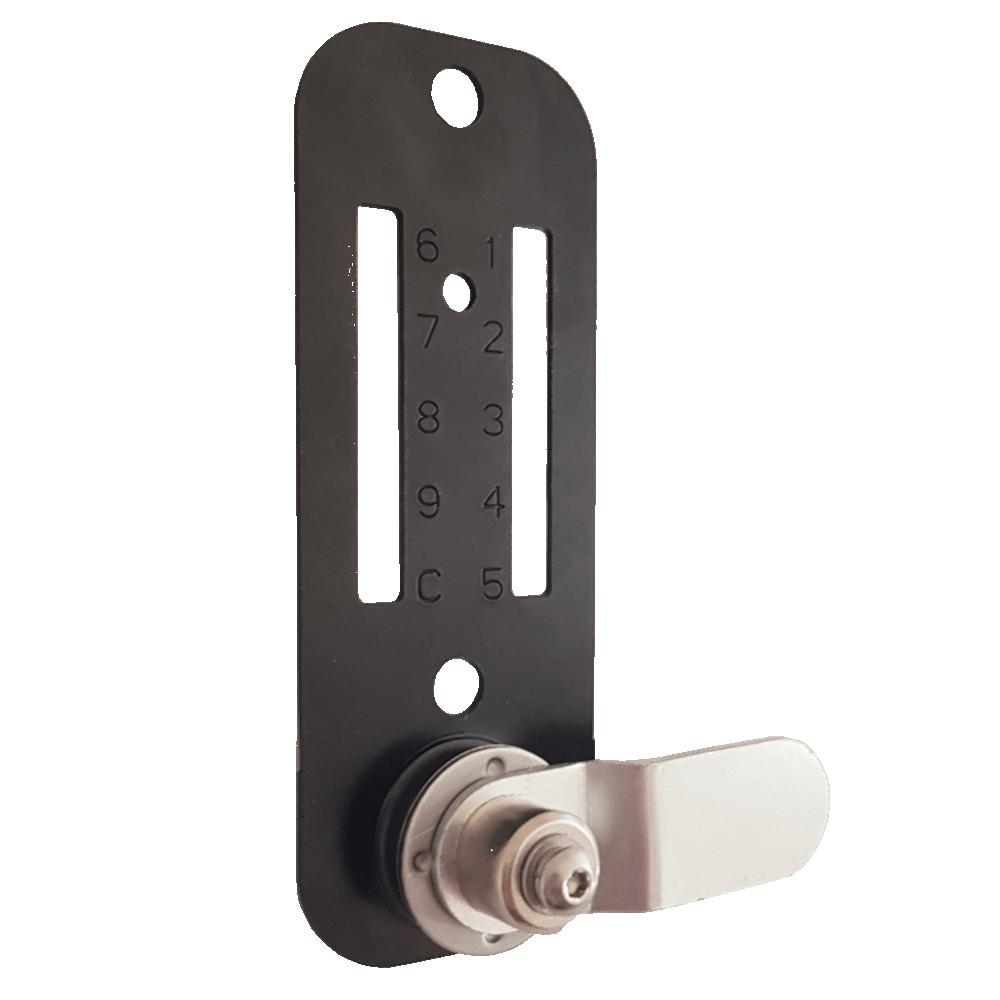 BORG LOCKS BL1506 Vertical Mini Cabinet Lock Easicode Pro c/w Cam