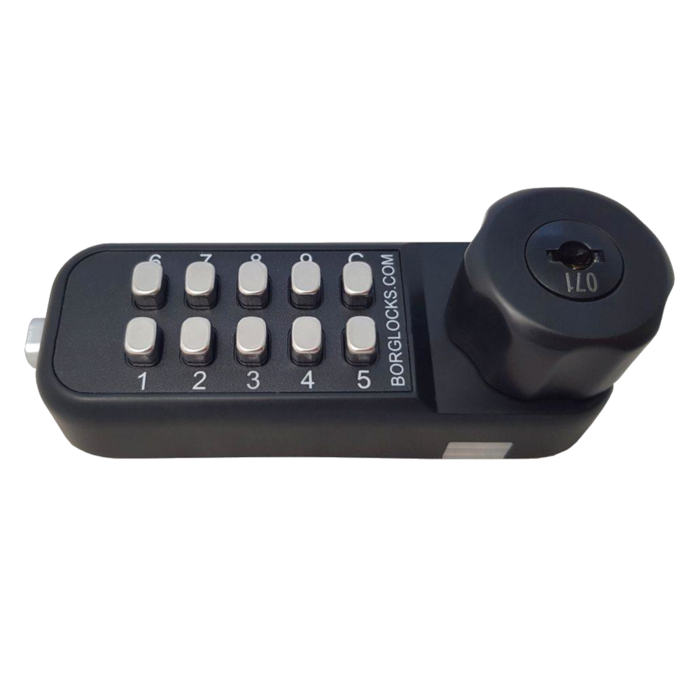 BORG LOCKS BL1716 Horizontal Mini Cabinet Lock Easicode Pro c/w Cam And Key Override