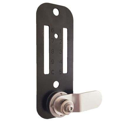 BORG LOCKS BL1716 Horizontal Mini Cabinet Lock Easicode Pro c/w Cam And Key Override