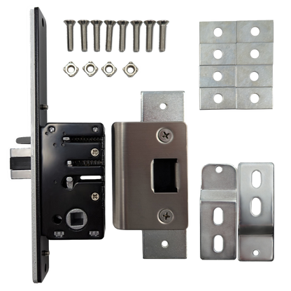 BORG LOCKS S505 AR Aluminium Latch Long Forend 28mm Backset To Suit BL5000 Series