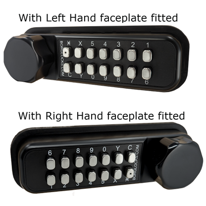 BORG LOCKS BL2615 Marine Grade Easicode Pro ECP Digital Horizontal Rim Deadbolt Lock