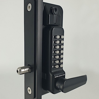 BORG LOCKS BL3435 KO ECP Marine Grade Digital Back To Back Gate Lock With Key Override