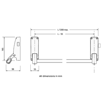 BRITON 378E Panic Latch