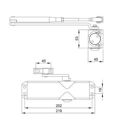 BRITON 131 Overhead Door Closer EN 2-4