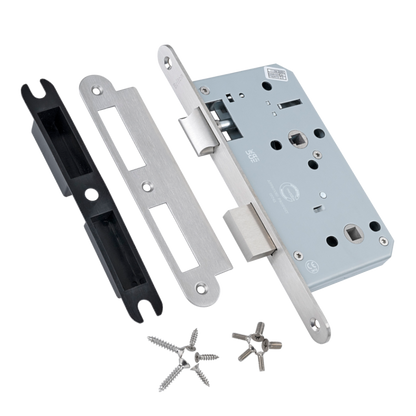 BRITON 5730 DIN Bathroom Lock Case 60mm Backset