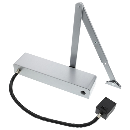 BRITON 3934 Electromagnetic Hold Open/Swing Free Door Closer Size 3-4