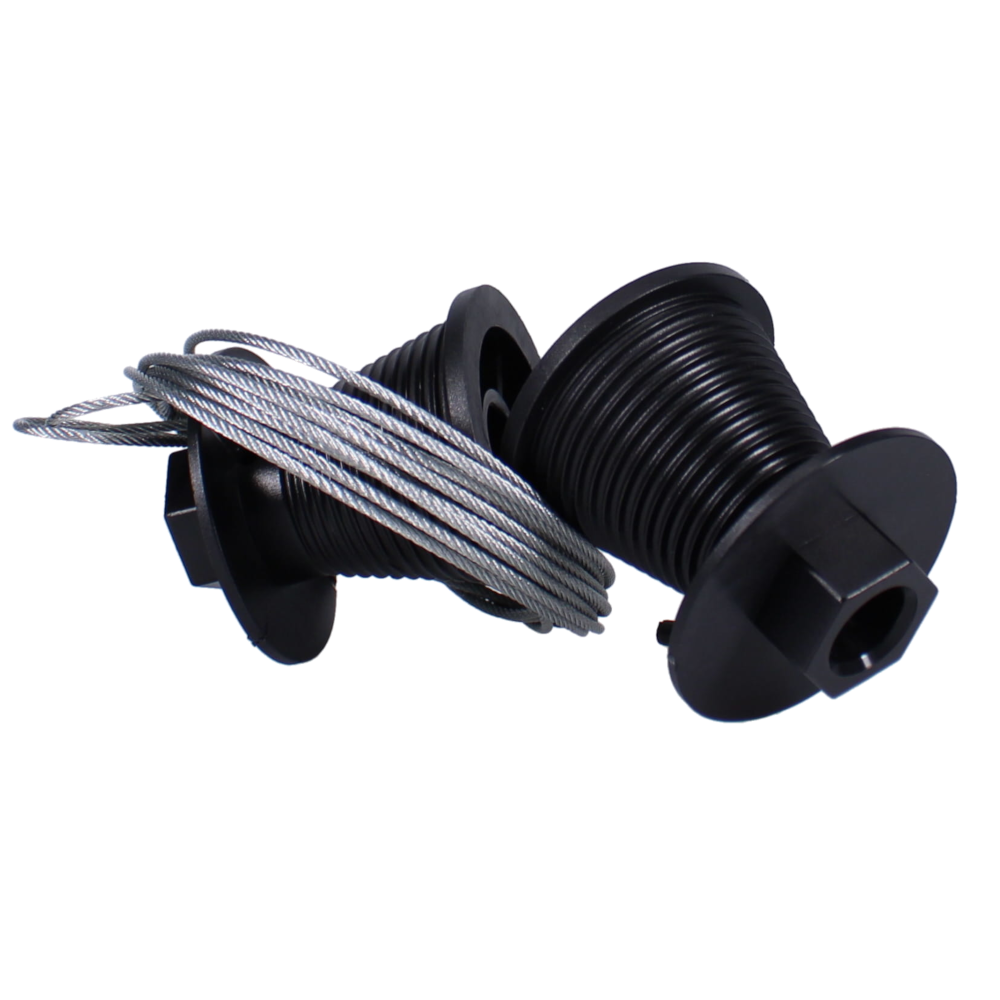 CARDALE CD45 Cones & Cables Pair Black 1360mm