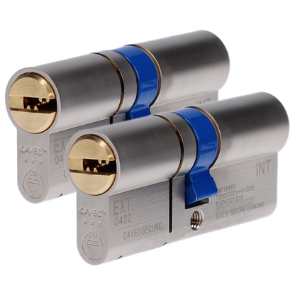 CAVEO TS007 3* Double Euro Dimple Cylinder Keyed Alike