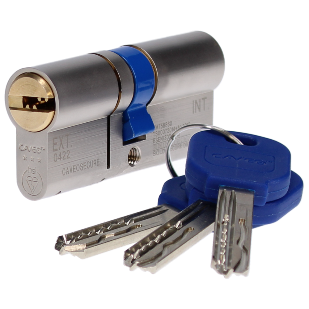 CAVEO TS007 3* Double Euro Dimple Cylinder Keyed Alike