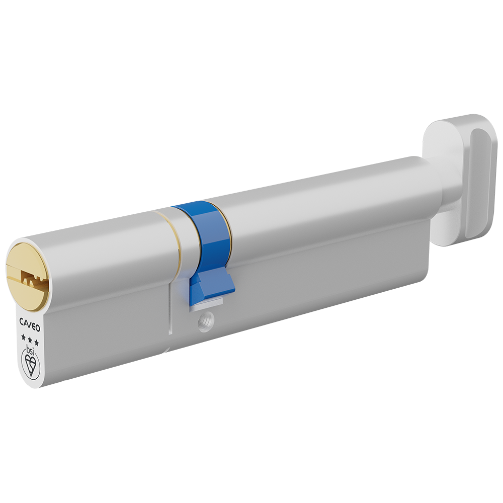 CAVEO TS007 3* Key & Turn Euro Dimple Cylinder Keyed Alike