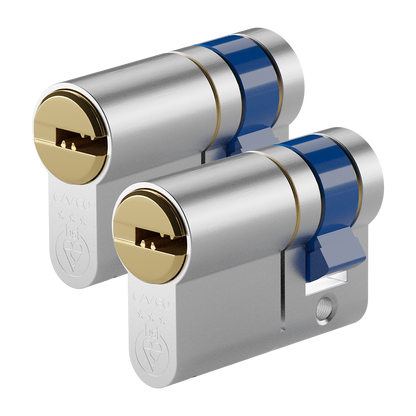 CAVEO TS007 3* Half Euro Dimple Cylinder Keyed Alike