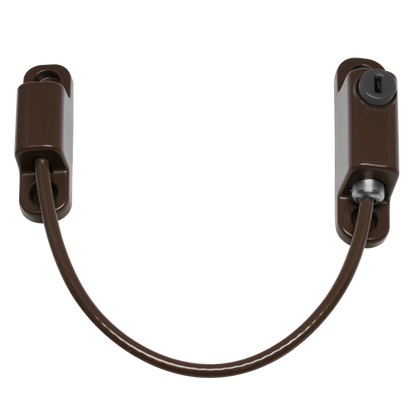 CHAMELEON 150mm Locking Window Cable Restrictor Brown