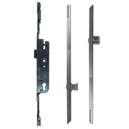 CHAMELEON Adaptable Multipoint Lock 2 Mushroom & 2 Roller + Keeps 28mm Backset