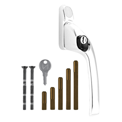 CHAMELEON Adaptable Multi Spindle Offset Window Espag Handle Right Handed - White