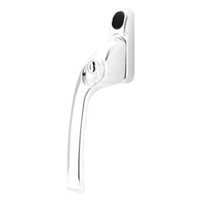 CHAMELEON Offset Locking Window Espag Handle Left Handed - White