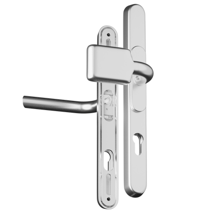 CHAMELEON Pro XL Lever/Pad 59-96mm Centres Adaptable Handle Brushed Silver