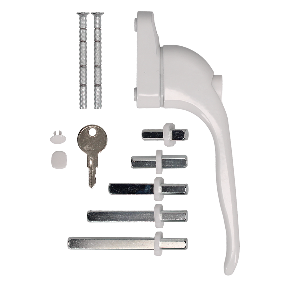 CHAMELEON Lite Inline Espag Handle With 5 Spindles White