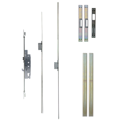 CHAMELEON Basics UPVC Repair Lock Twin Spindle Latch & Hookbolt