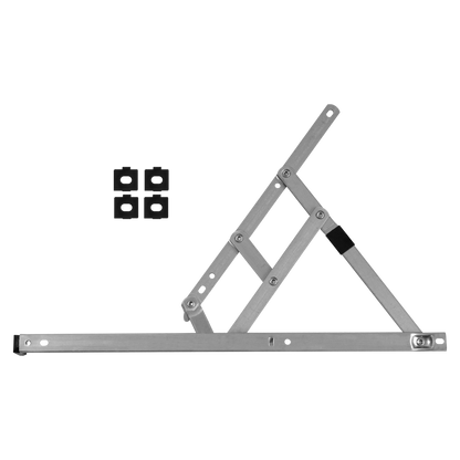 CHAMELEON Easy Clean Side Hung Egress Friction Hinge With Packers - 13mm - 17mm