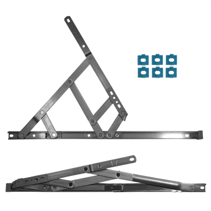 CHAMELEON Side Hung Restricted Friction Hinge With Packers - 13mm - 17mm