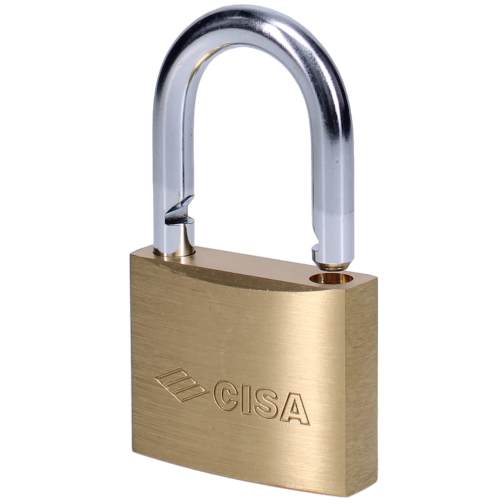 CISA 22010 KA Open Shackle Brass Padlock