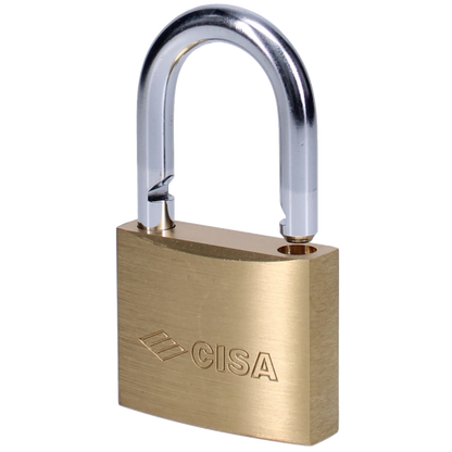 CISA 22010 KA Open Shackle Brass Padlock