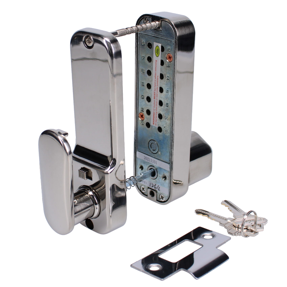 CODELOCKS CL255KO Series Digital Lock With Key Override