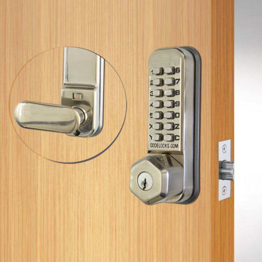 CODELOCKS CL255KO Series Digital Lock With Key Override
