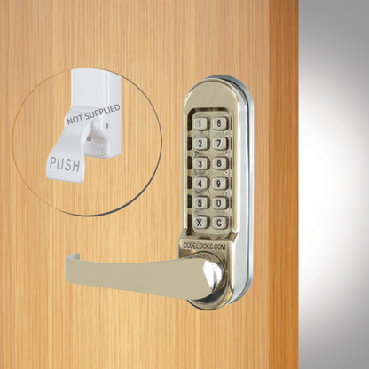 CODELOCKS CL500 PK Series Front Only Digital Lock To Suit Panic Latch