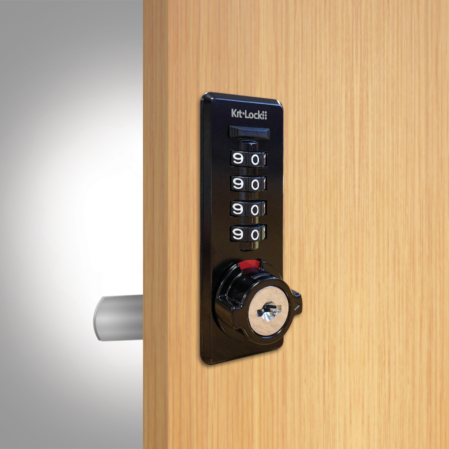 CODELOCKS KitLock KL20 Vertical Mechanical Combination Lock With Auto Scramble