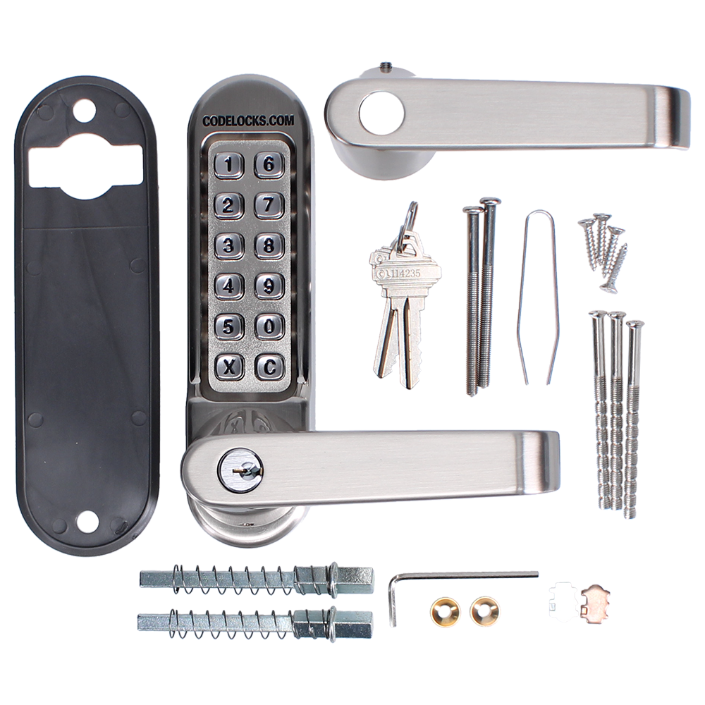 CODELOCKS CL500 PK Front Only Digital Lock With Key Override To Suit Panic Latch